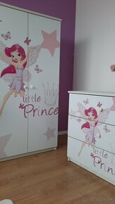 Dievčenská skriňa a komoda Little Princess - 1