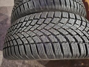 215/60 r16 zimné 4 ks BRIDGESTONE+PIRELLI dezén 8,6-7,1 mm