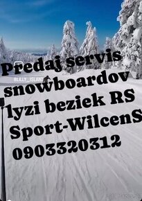 Predaj Servis Požičovňa  lyži bežiek snowboardov a vystroje - 1