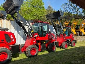 Kolový nakladač nosnost 1200 kg, hmotnost 3700 kg