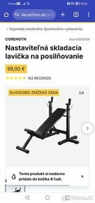 Lavička na tlaky