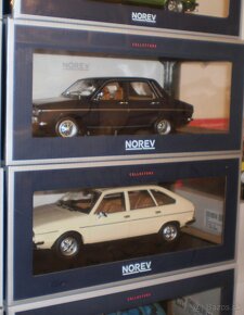 RENAULT 12 TS /1973/ a RENAULT 20 TS/1978/ , NOREV , 1:18 - 1