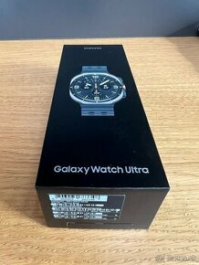 Predám SAMSUNG GALAXY WATCH ULTRA, NEROZBALENÉ, ZARUKA