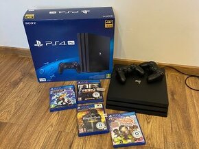 Ps 4 pro 1TB + 2 x ovládač