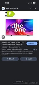 PHILIPS THE ONE 55PUS8558/12