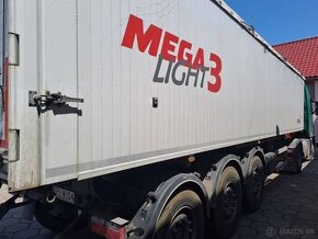 Prodáme sklápěcí návěs MEGA 45 m3, ALU, rok: 11/2022.