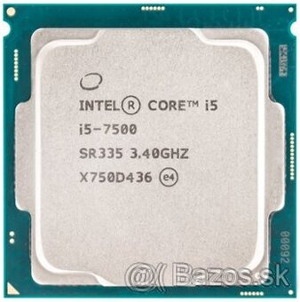 Intel i5-7500 4x3.8 GHz pre socket 1151 podpora W11