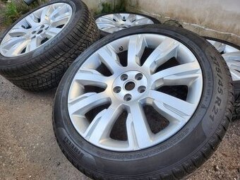 R21" Alu kola 5x120 9,5jx21 et49 pneu 90%