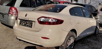 RENAULT FLUENCE 1.6 2015 predám DVERE, ZADNÝ NÁRAZNÍK, MOTOR