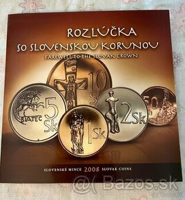 SADA MINCÍ SR 2008 - ROZLÚČKA SO SLOVENSKOU KORUNOU - PROOF - 1