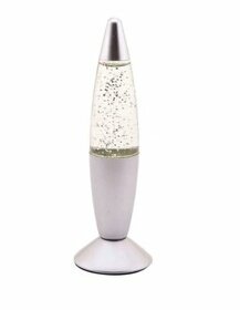 Rabalux lávová lampa Glitter biela - 1