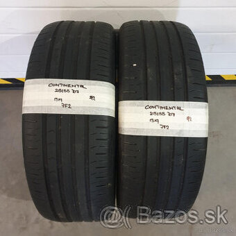 Letné pneumatiky 215/55 R17 CONTINENTAL DOT1319