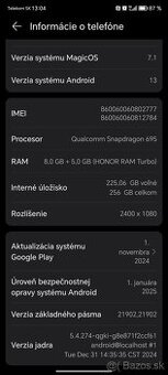 Predám Honor Magick 5 lite