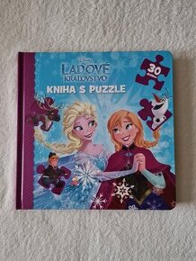 Knižka s Puzzle "Ľadové kráľovstvo" Disney