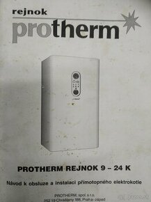 elektrický kotol Protherm na ND