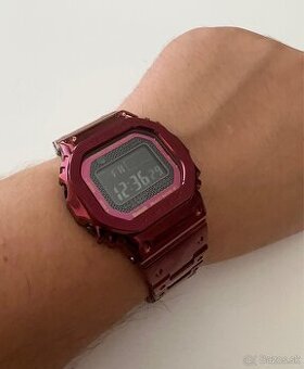 Hodinky Casio GMW-B5000RD-4ER G-Shock Bluetooth