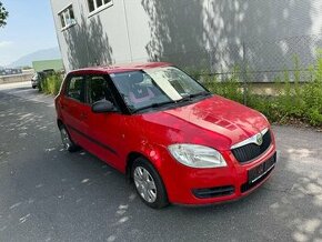 Škoda fabia 1.2 HTP r.2009 červená pastelová - 1