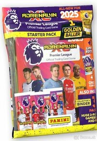 PREMIER LEAGUE 2025 Starter Set ADRENALYN XL