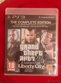 GTA 4 & Episodes from liberty city complete edition PS3