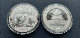 Cina Panda 2013 1oz Ag.999 investicne striebro