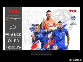 TCL 50C805 (2024) mini led 127cm herná tv 144hz