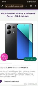 Xiomi redmi note 13 128gb