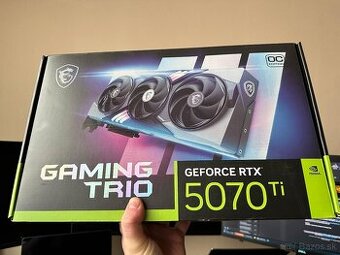 MSI RTX 5070 Ti 16G GAMING TRIO OC PLUS