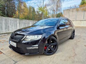 ⚠️ NA PREDAJ ŠKODA OCTAVIA 3 RS KOMBI 2.0TDI - BLACK EDITION