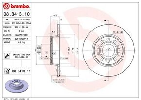 BREMBO 08.B413.11 - 1