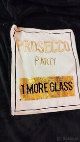 Deka v tvare fľaše prosecco