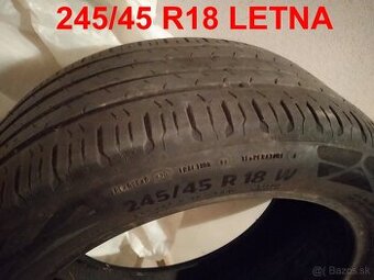 245/45 R18 LETNA continental