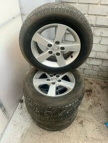 Pneu Vredestein 195/65 R15 + Alu disky 5x114,3 - 1