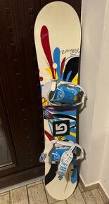 Snowboard s viazaním + topánky