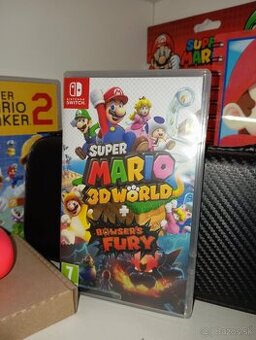 Predám Super Mario 3D world + Bowser's Fury.