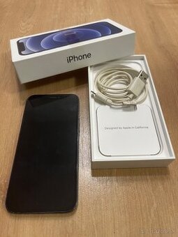 iPhone 12 mini 128gb black, 81% bateria