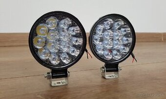 LED SVETLA OKRUHLE - 2ks - 42W + KABELÁŽ - 1