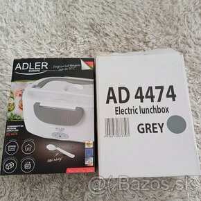 Adler Vyhrievaný elektrický obedár AD 4474 grey