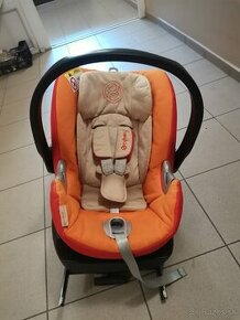 Vajíčko Cybex Aton Q + základňa ISOFIX oranžové  0-13 kg