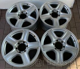 6x139.7 R18 Dotz na Pajero strieborna farba ET 35 - 1