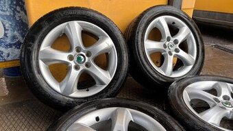 ☑️sada kolies skoda 5x100 r15