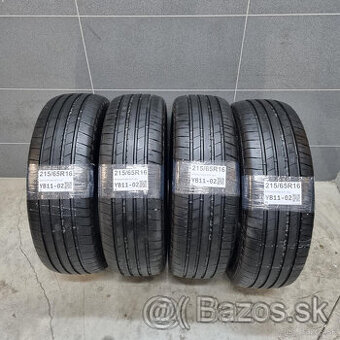 Letné pneumatiky 215/65 R16 BRIDGESTONE DOT1821