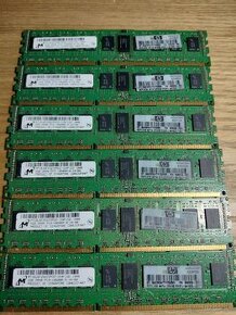 6x 2GB DDR3 1333MHz PC3-10600R ECC RAM RDIMM Micron