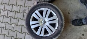 Sada alu disky orig. 5x112 R16 + pneu - 1