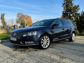 Volkswagen Passat b7 combi, automat, hnedý interiér