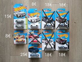 Hotwheels BMW / Mercedes MiX