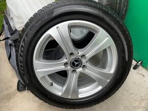 MERCEDES triedy E alu kola 17" zima, originál 