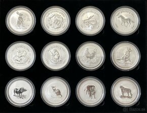Lunárna séria I., II., III. mincovne Perth Mint