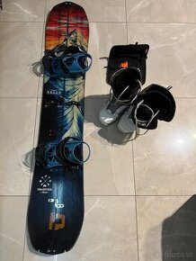 Splitboard Jones Frontier 161W s viazanim Union Explorer