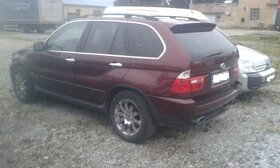 bmw rozpredaj na suciastky	bmw x5 e53 4.4i rozpredaj na diel