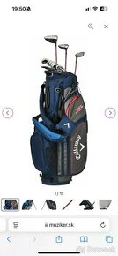 Predám Callaway XR Navy/Silver Ľavá ruka Grafit Regular Stan